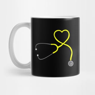 Stethoscope Heart Mug